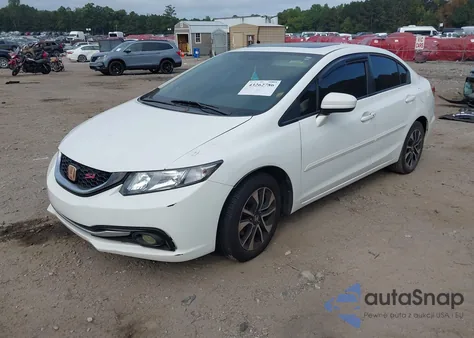 2015 Honda Civic Ex из США, поврежденный, VIN 19XFB2F89FE003217